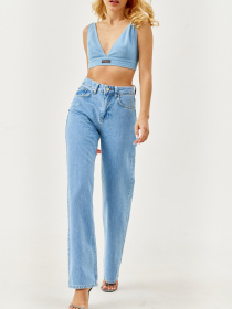 Прямі джинси Gepur модель 35542 Фото