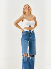 Прямые джинсы Gepur модель 44243 Фото