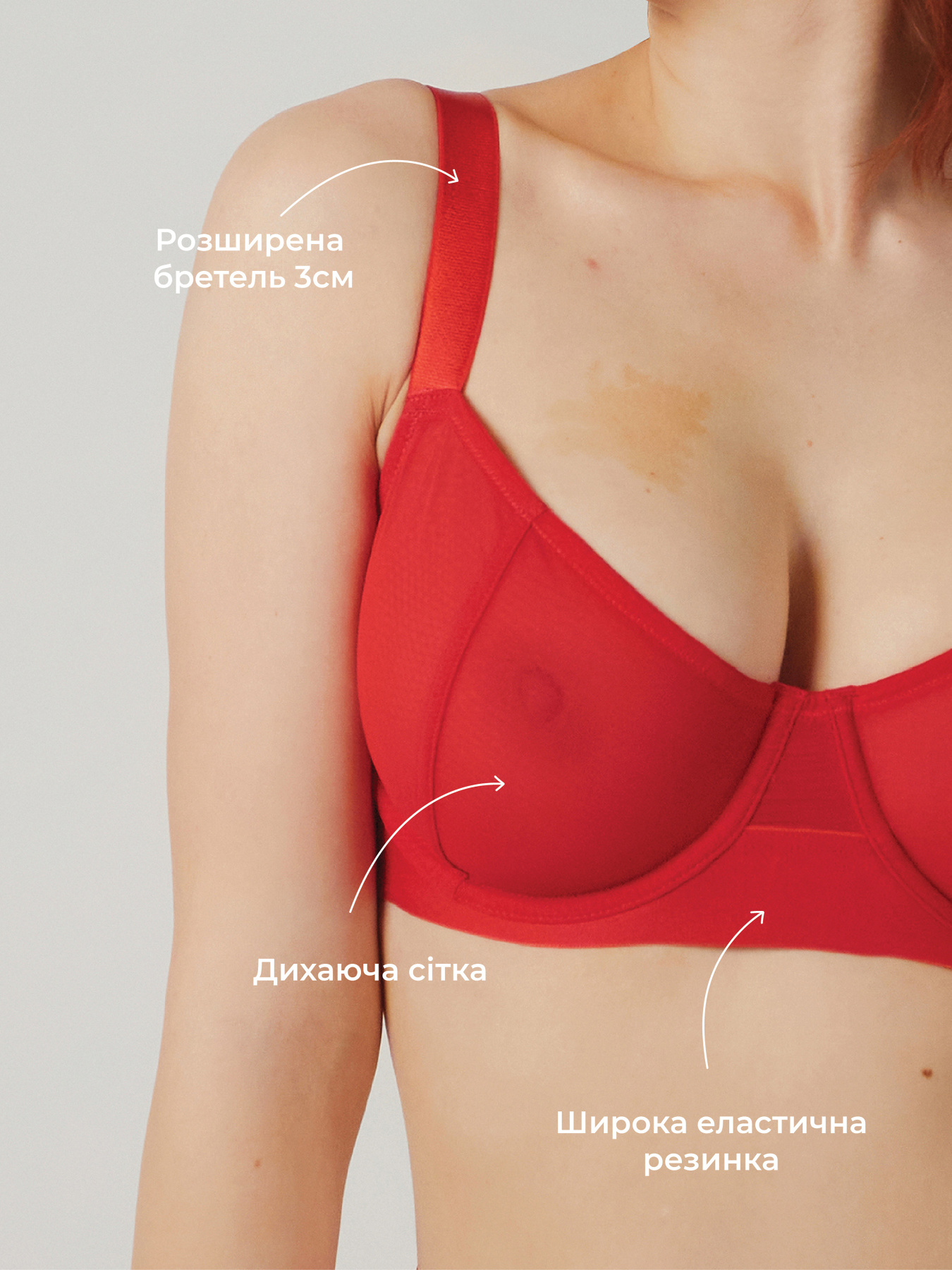 Бюстгальтер Brabrabra модель SLZ22101005_red Фото