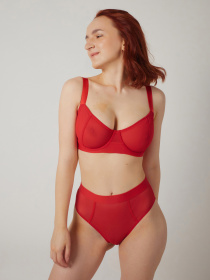 Бюстгальтер Brabrabra модель SLZ22101005_red Фото