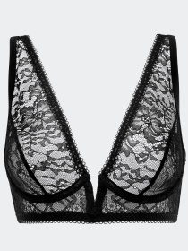 Бюстгальтер Brabrabra модель SLZ23401014_black Бюстгальтер Brabrabra модель SLZ23401014_black Фото