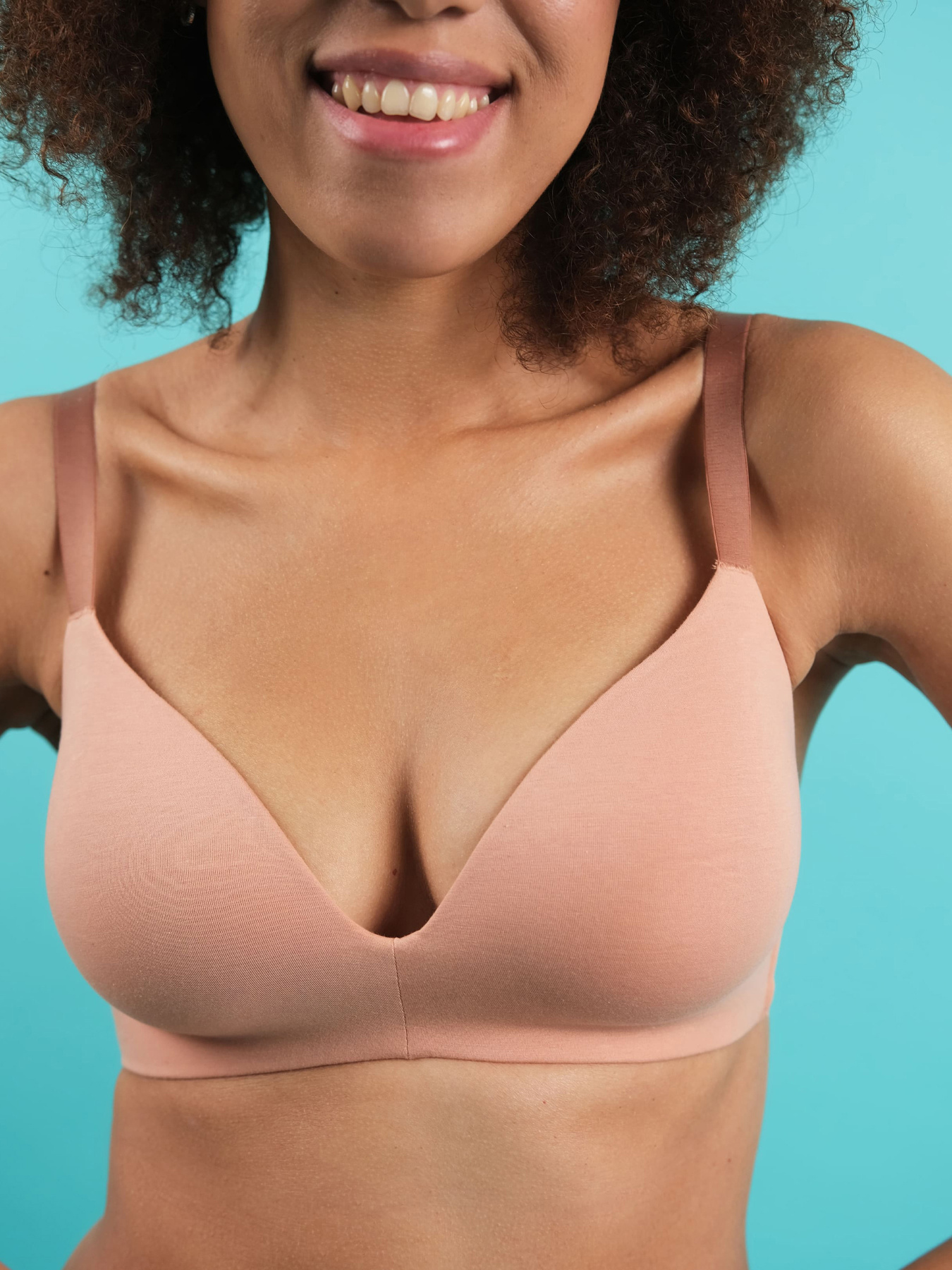 Бюстгальтер Brabrabra модель SLZ24501015_caramel Фото