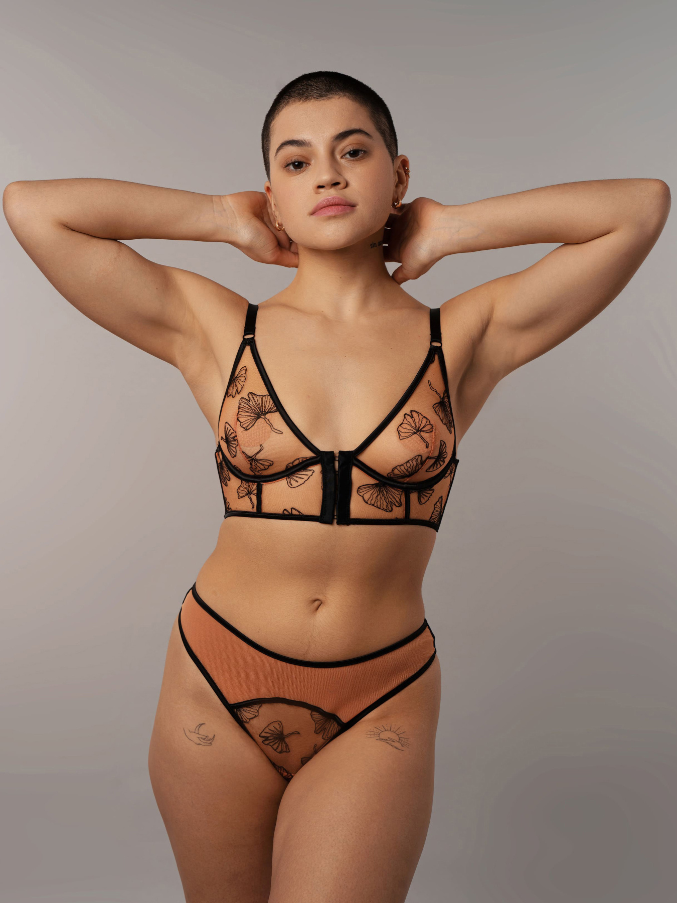 Бюстгальтер Brabrabra модель SLZ24801083_Amber Фото