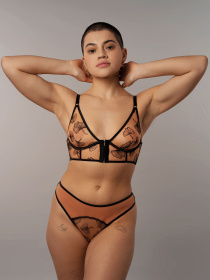 Бюстгальтер Brabrabra модель SLZ24801083_Amber Бюстгальтер Brabrabra модель SLZ24801083_Amber Фото