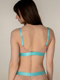 Бюстгальтер Brabrabra модель SLZ22401031_Coffee_cream Фото