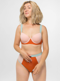 Бюстгальтер Brabrabra модель SLZ22601108_Dark_orange Фото
