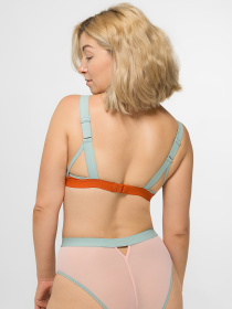 Бюстгальтер Brabrabra модель SLZ22601108_Dark_orange Фото