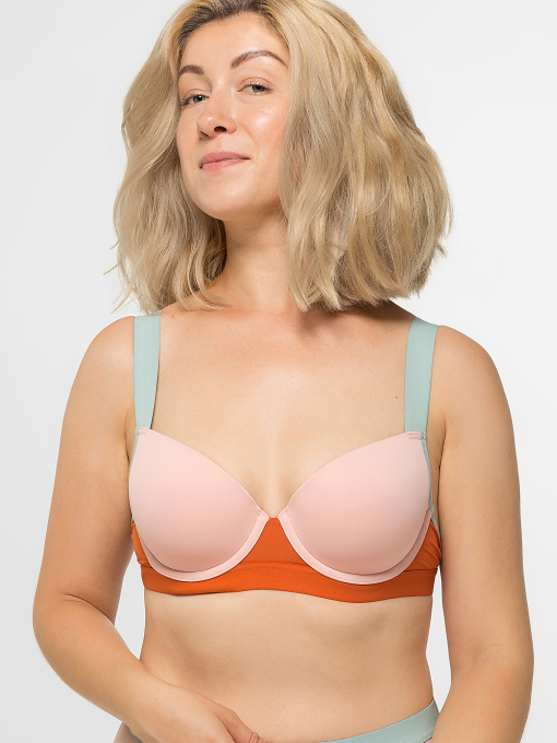 Бюстгальтер Brabrabra модель SLZ22601108_Dark_orange Фото