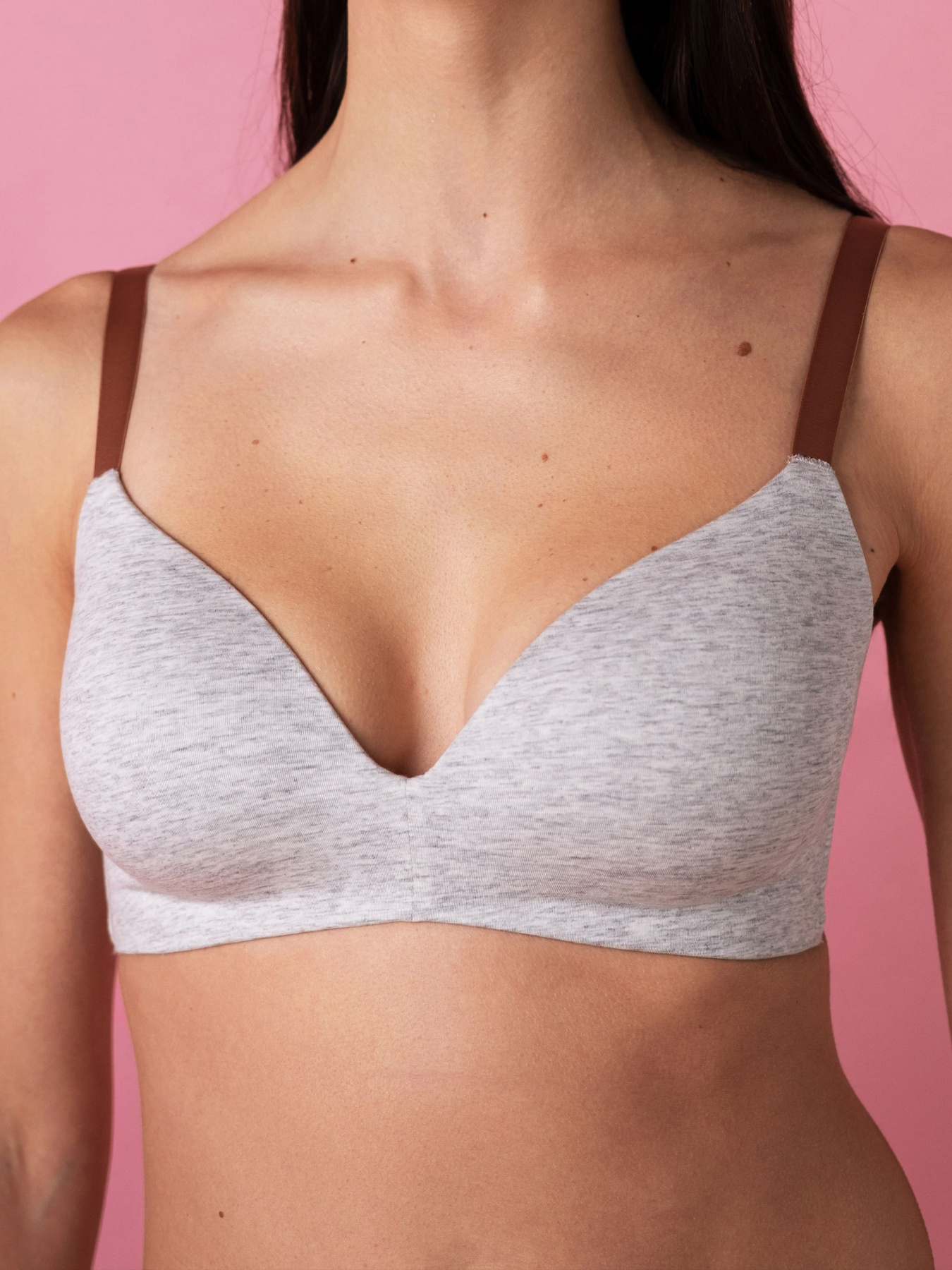 Бюстгальтер Brabrabra модель SLZ24501015_Gray_melange Фото