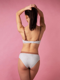 Бюстгальтер Brabrabra модель SLZ24501015_Gray_melange Фото