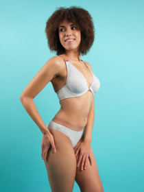 Бюстгальтер Brabrabra модель SLZ24501017_Gray_melange Фото