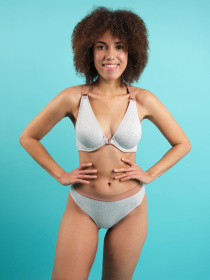 Бюстгальтер Brabrabra модель SLZ24501017_Gray_melange Фото