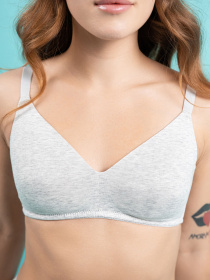 Бюстгальтер Brabrabra модель SLZ24501024_Gray_melange Фото