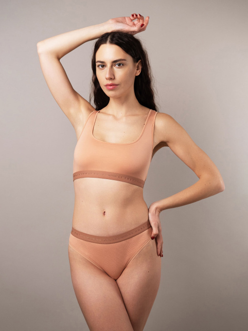 Трусы Brabrabra модель SLZ24502028_caramel Фото