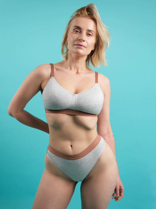 Трусы Brabrabra модель SLZ24502028_Gray_melange Фото