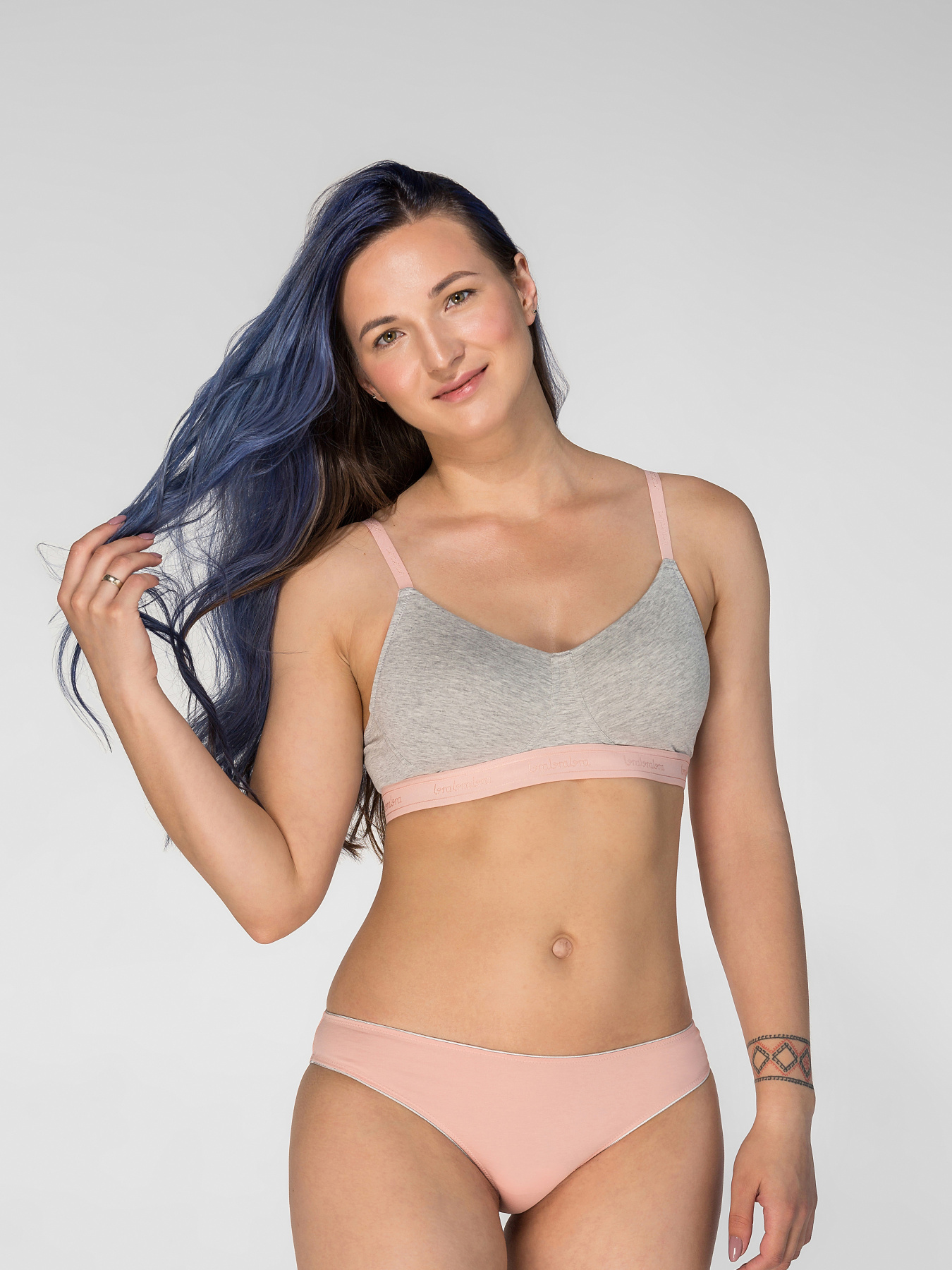 Набор трусов Brabrabra модель SLZ23302003_gray_powder Фото