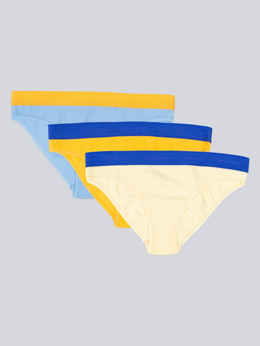 Набор трусов Brabrabra модель SLZ23902001-3_blue_gray_nectarine Фото