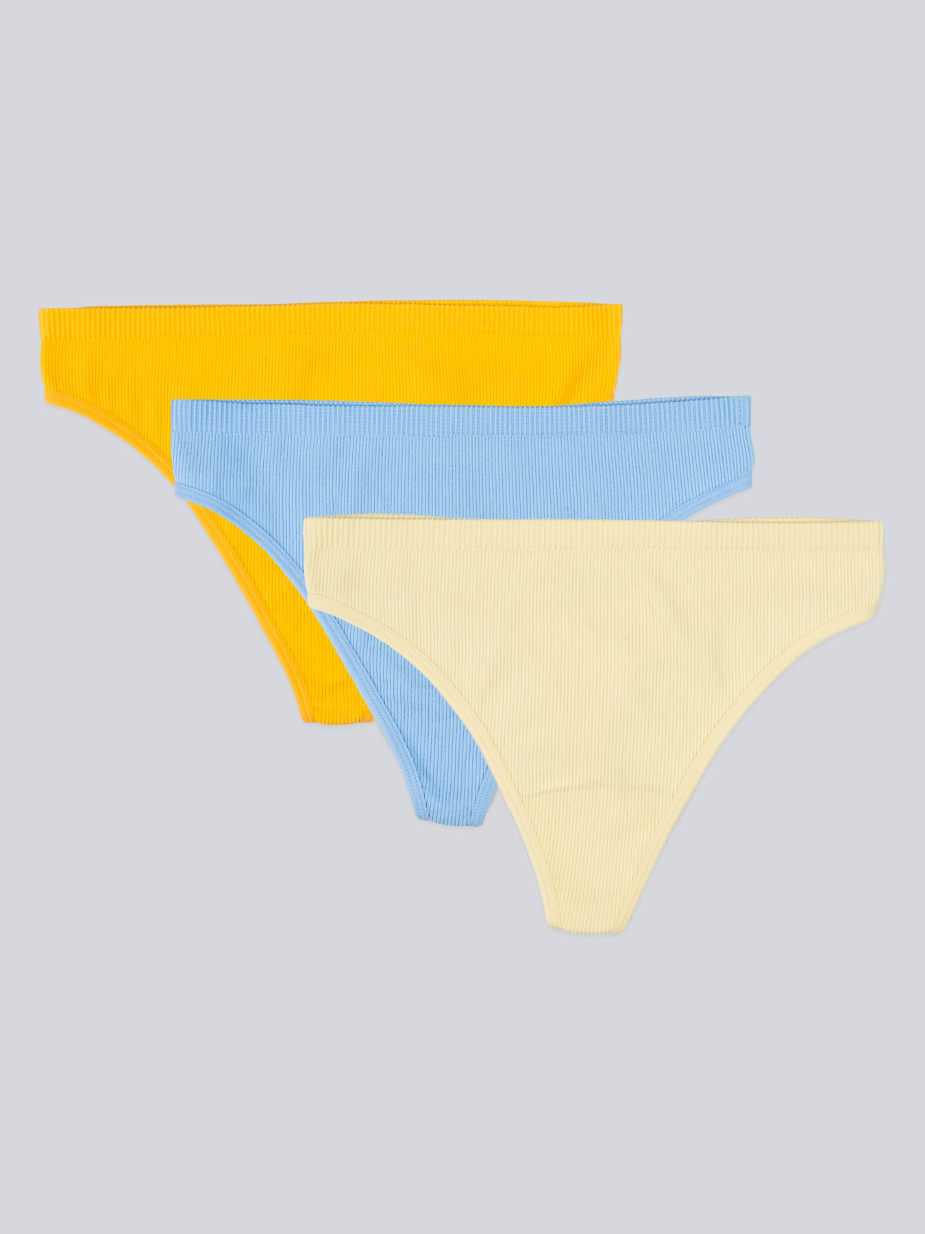 Набор трусов Brabrabra модель SLZ23902002-3_nectarine_gray_blue Фото