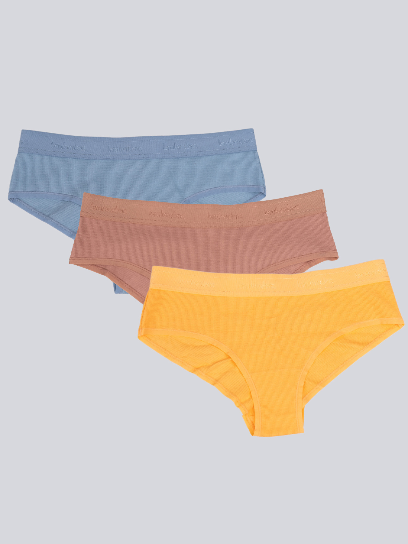 Набор трусов Brabrabra модель SLZ24402003_3_Smoke-gray_nude_mango Фото