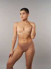 Набор трусов Brabrabra модель SLZ24402005_3_nude_smoky-gray_mango Фото