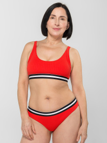 Верх купальника Brabrabra модель SO205218_red Верх купальника Brabrabra модель SO205218_red Фото