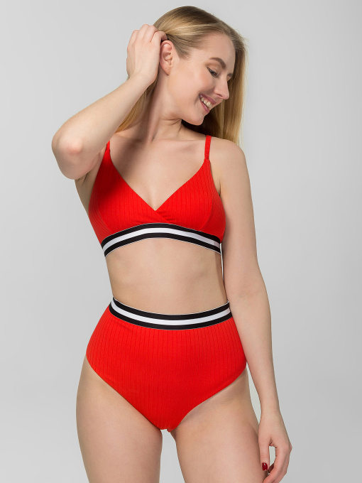 Низ купальника Brabrabra модель SO205221_red Фото