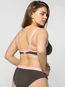 Верхняя часть купальника Brabrabra модель SO205407_olive Фото