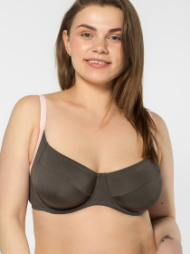 Верхняя часть купальника Brabrabra модель SO205407_olive Фото