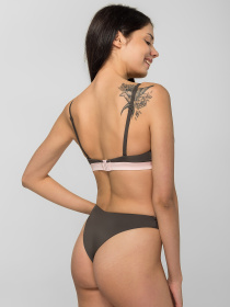 Нижняя часть купальника Brabrabra модель SO205427_olive Фото