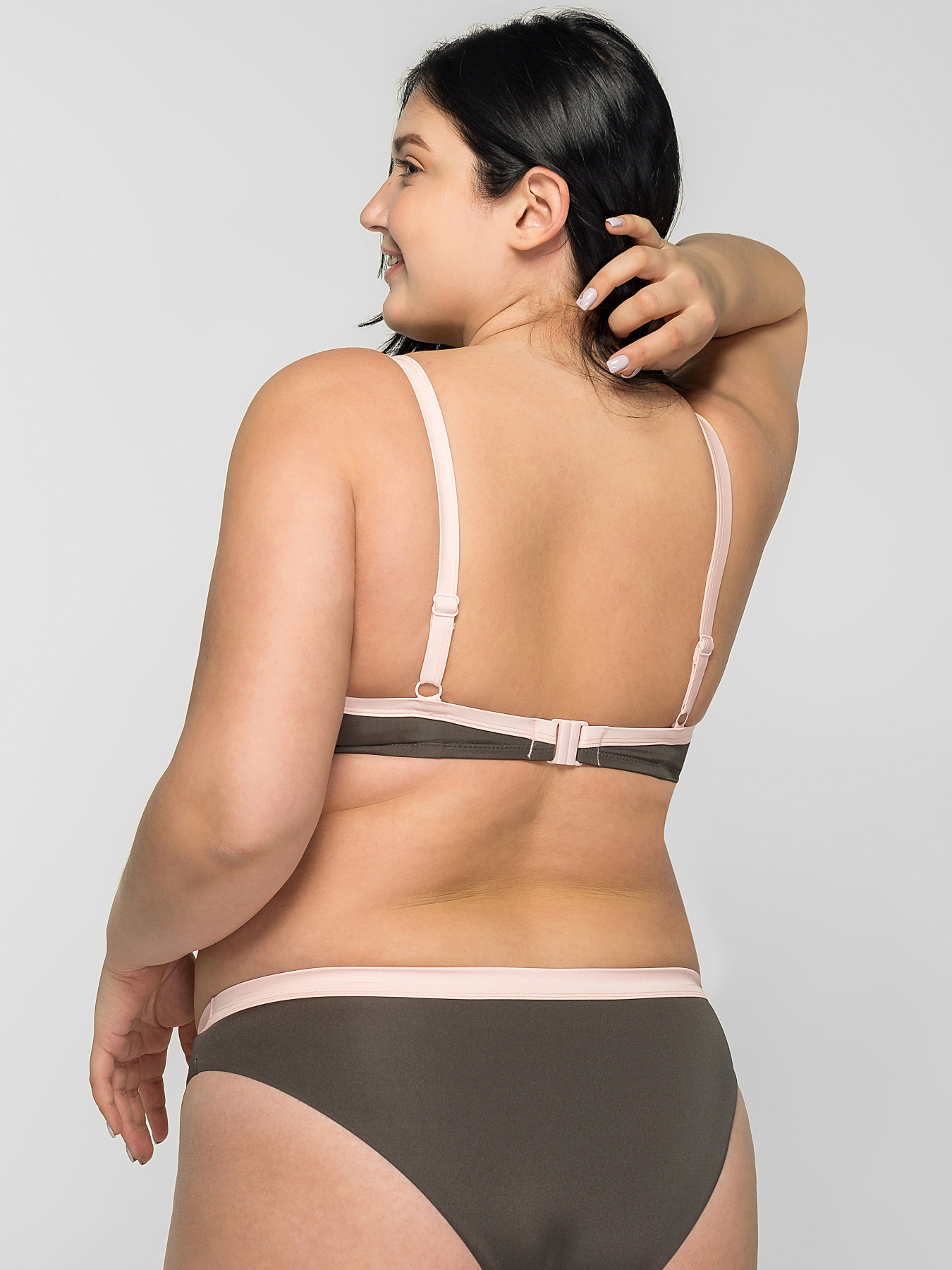 Верхняя часть купальника Brabrabra модель SO205433_olive Фото