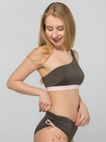 Верхняя часть купальника Brabrabra модель SO205488_olive Фото