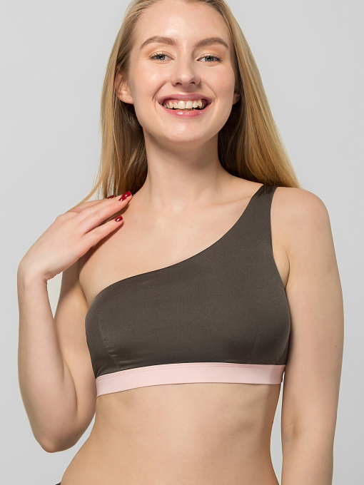 Верхня частина купальника Brabrabra модель SO205488_olive Фото