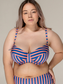 Верхняя часть купальника Brabrabra модель SO205533_Print-blue Фото