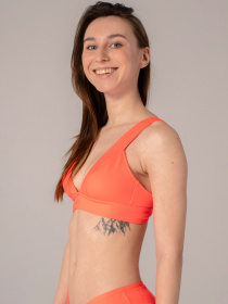 Верх купальника Brabrabra модель SO216108_neon-coral Верх купальника Brabrabra модель SO216108_neon-coral Фото