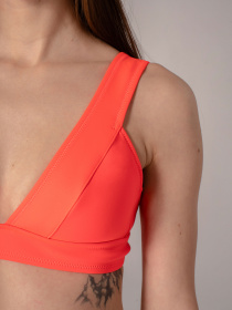 Верх купальника Brabrabra модель SO216108_neon-coral Верх купальника Brabrabra модель SO216108_neon-coral Фото