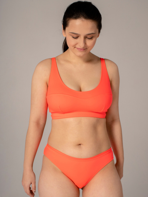 Низ купальника Brabrabra модель SO216111_neon-coral Фото