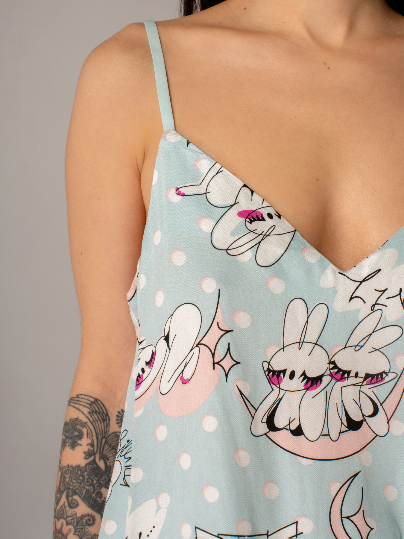 Верх пижамы Brabrabra модель HOM2104006_Print-rabbit Фото