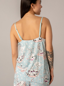 Верх пижамы Brabrabra модель HOM2104006_Print-rabbit Фото