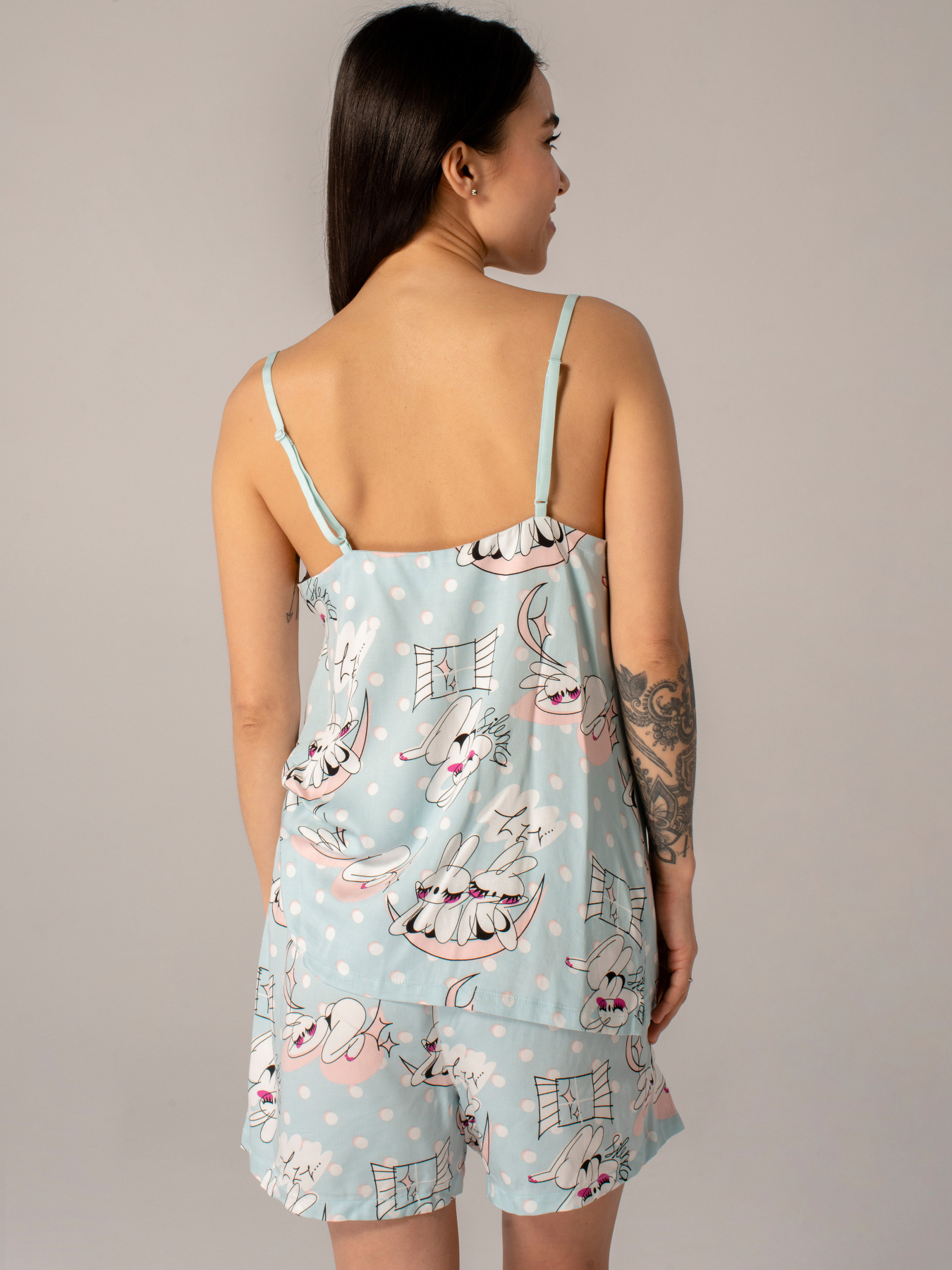 Низ пижамы Brabrabra модель HOM2104013_Print-rabbit Низ пижамы Brabrabra модель HOM2104013_Print-rabbit Фото