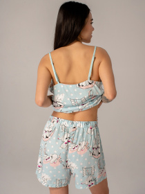 Низ пижамы Brabrabra модель HOM2104013_Print-rabbit Низ пижамы Brabrabra модель HOM2104013_Print-rabbit Фото