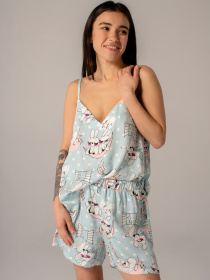 Низ пижамы Brabrabra модель HOM2104013_Print-rabbit Низ пижамы Brabrabra модель HOM2104013_Print-rabbit Фото