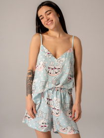 Низ пижамы Brabrabra модель HOM2104013_Print-rabbit Низ пижамы Brabrabra модель HOM2104013_Print-rabbit Фото