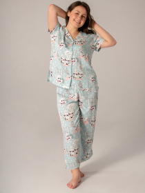 Низ пижамы Brabrabra модель HOM2104016_Print-rabbit Низ пижамы Brabrabra модель HOM2104016_Print-rabbit Фото