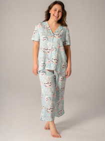 Низ пижамы Brabrabra модель HOM2104016_Print-rabbit Низ пижамы Brabrabra модель HOM2104016_Print-rabbit Фото