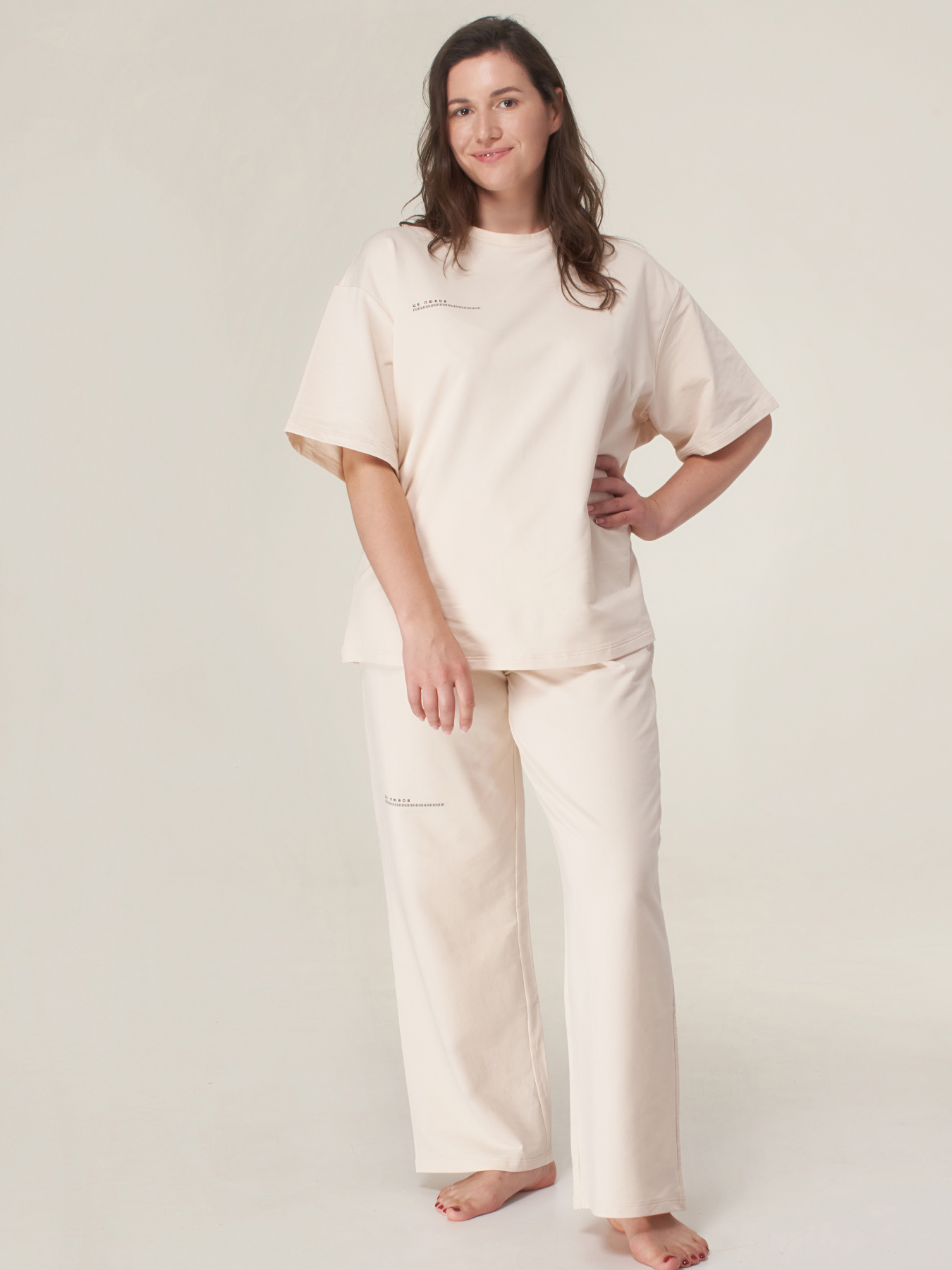 Низ пижамы Brabrabra модель HOM2110010_sand Фото