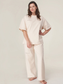 Низ пижамы Brabrabra модель HOM2110010_sand Фото