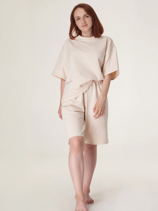 Повсякденні шорти Brabrabra модель HOM2110013_sand Фото