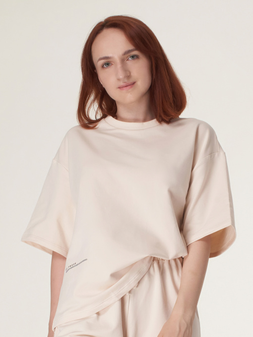 Верх пижамы Brabrabra модель HOM2110040_sand Фото