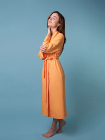 Халат Brabrabra модель HOM2213000_mango Фото