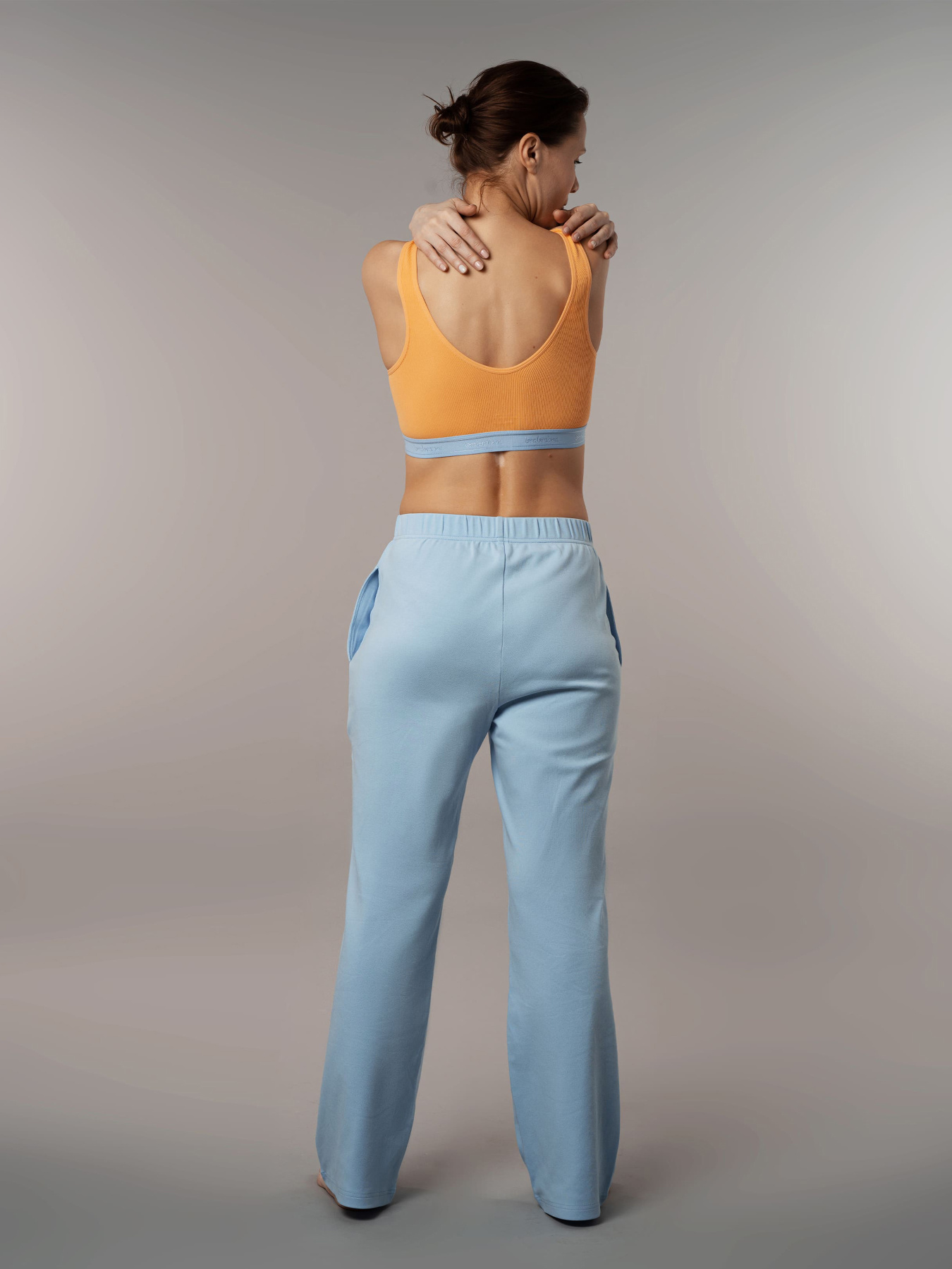 Штаны для дома Brabrabra модель HOM2213010_blue Фото